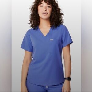 Figs Women's Denim Blue Scrub Set (Limited)